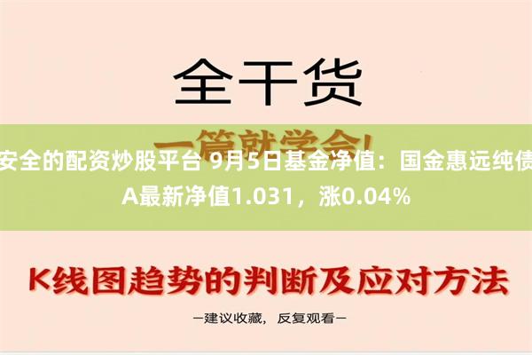 安全的配资炒股平台 9月5日基金净值：国金惠远纯债A最新净值1.031，涨0.04%