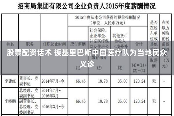 股票配资话术 援基里巴斯中国医疗队为当地民众义诊